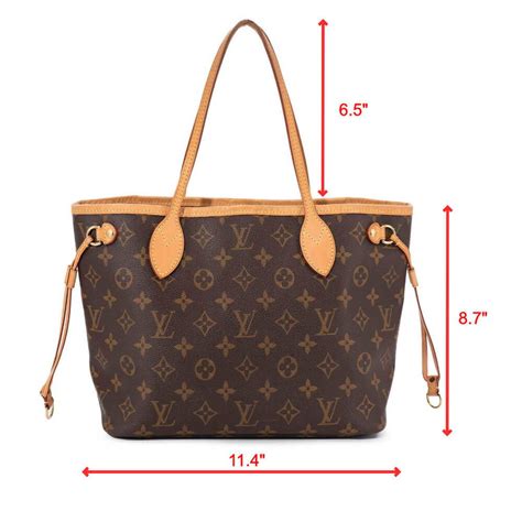 bolsa louis vuitton neverfull tamanhos|Louis Vuitton size guide.